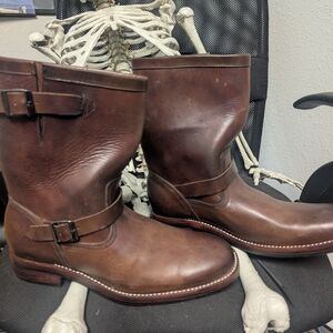 Men's Brown Leather Boots